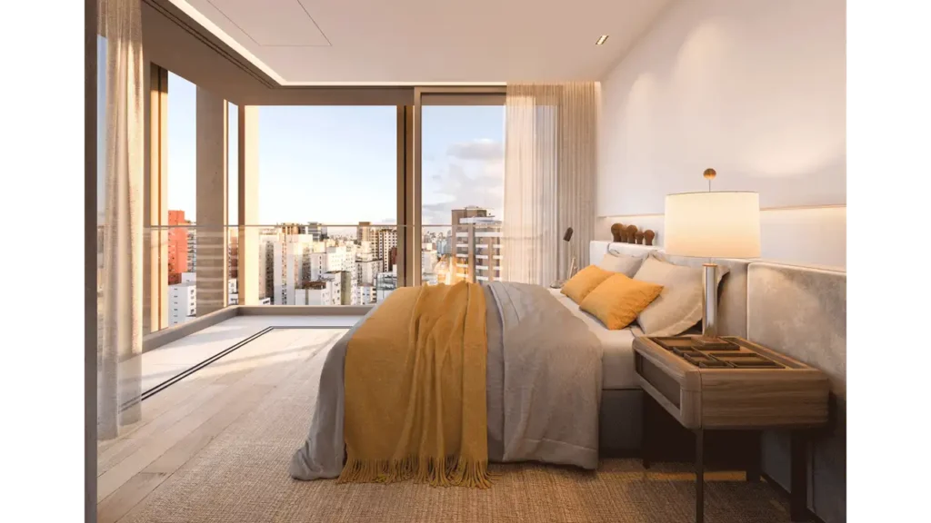 Dormitório — Ritmo Itaim (Concreto Construtora), 1-2 quartos em Itaim Bibi