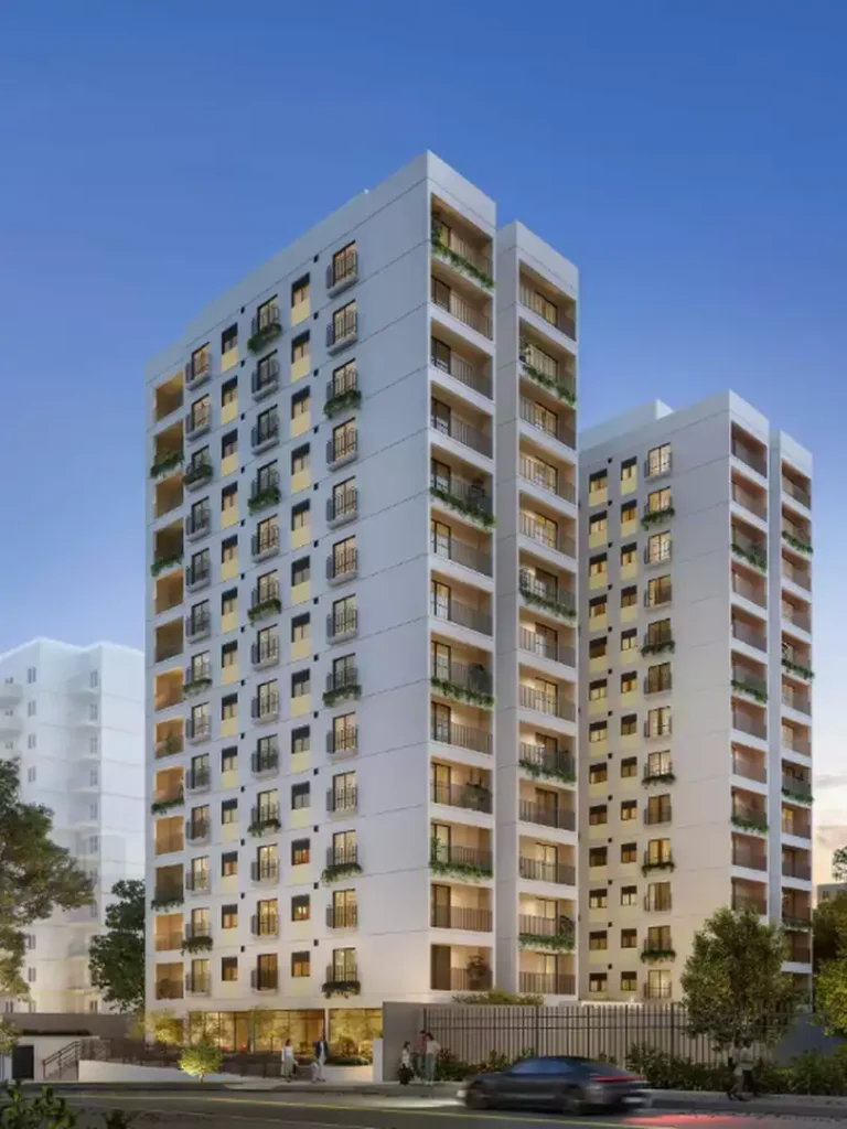 Fachada Bem Viver Barão de Limeira — apartamento 1-2 quartos, Em construção em Campos Elíseos