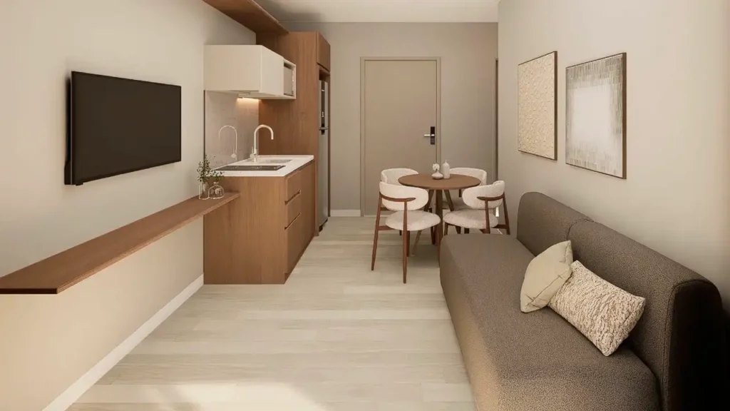 Living Stay Moema by Helbor - NR Moema — 1 quartos 34-38m², Helbor SP