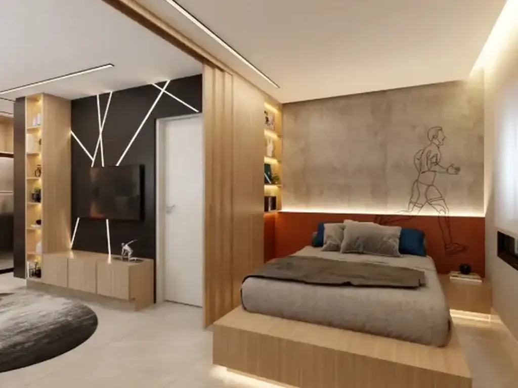 Lumy Ibira Vila Clementino, São Paulo — Dormitório, apartamento 2 quartos 32-48m²