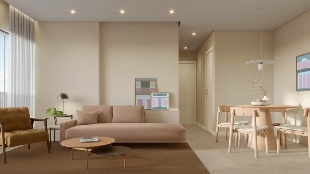 Apartamento 2-3 quartos Vila Mariana — Living do Pleno Vila Mariana