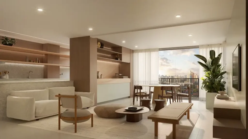 Living Pleno Vila Mariana Vila Mariana — 2-3 quartos 57-103m², Caucaso