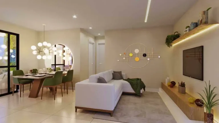 Apartamento 2 quartos Mirandópolis — Living do Sky Mirandópolis