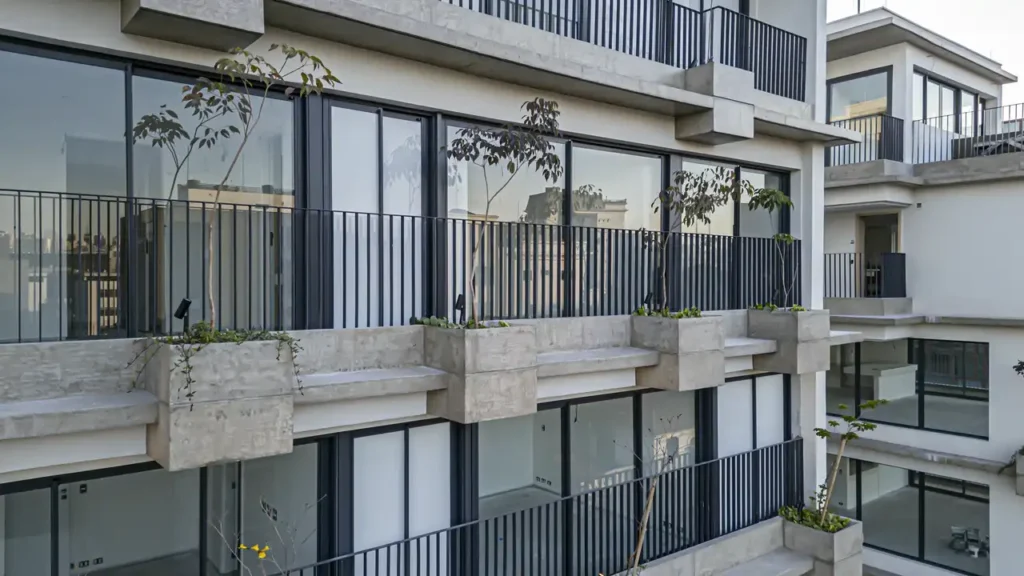 Fachada com ipês Casa dos Ipês Jardim Paulista — 1-4 quartos 82-346m², JFL Realty