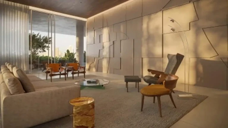 Living Teçá Itaim Bibi — 3 quartos 212m², Setin SP