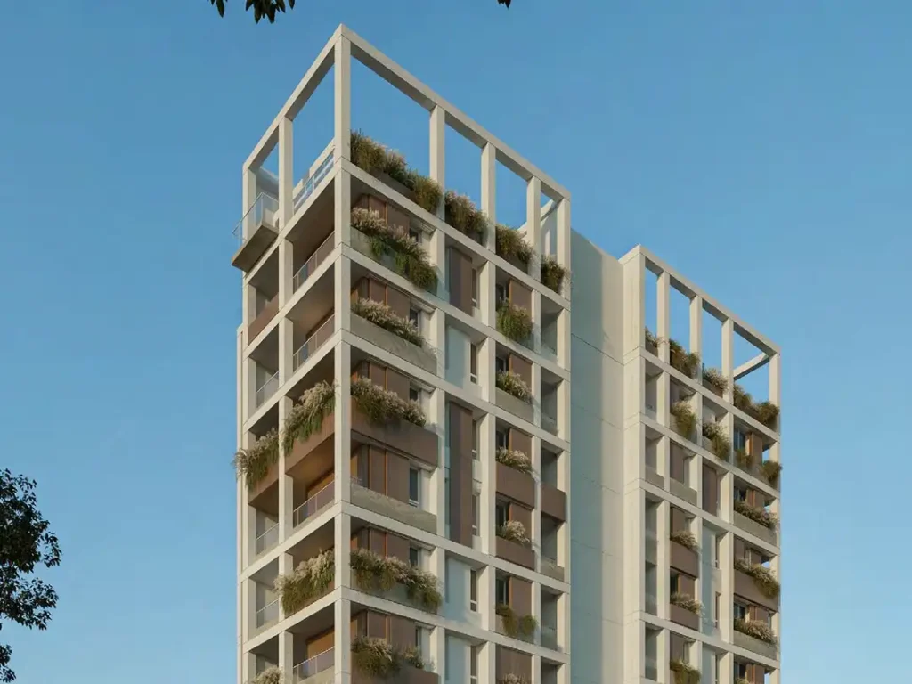 Voo de pássaro Morá Alto da Lapa - Residencial Alto da Lapa — 2 quartos 71-160m², Bioma Incorporadora