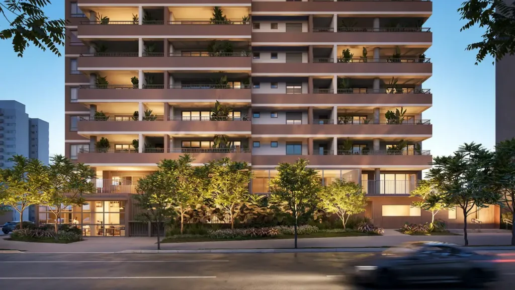 Portaria Eucalys Moema Lírio — apartamento 2-3 quartos, Em construção em Indianópolis