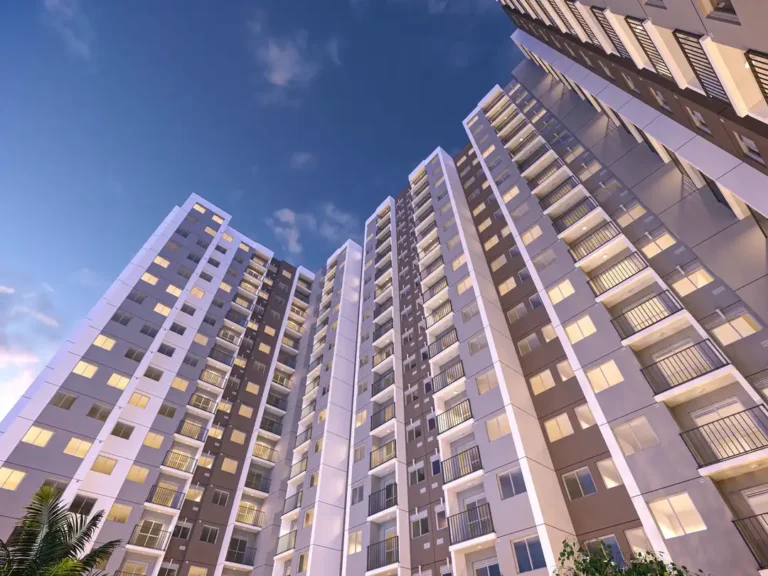Fachada Vibra Nações Unidas — apartamento 1-2 quartos, Em construção em Santo Amaro