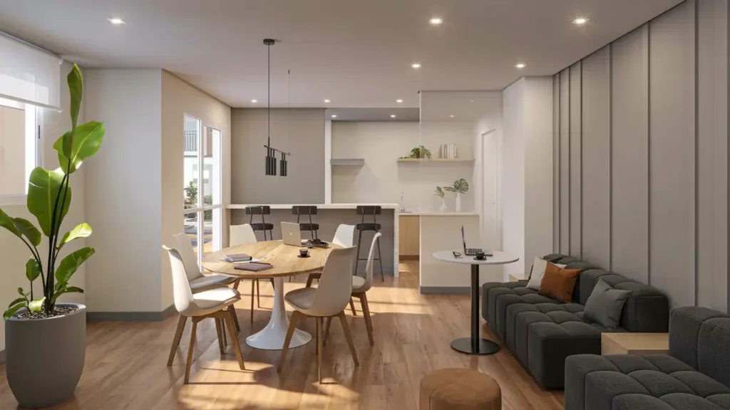 Vibra Nações Unidas Santo Amaro, São Paulo — Coworking, apartamento 1-2 quartos 26-43m²