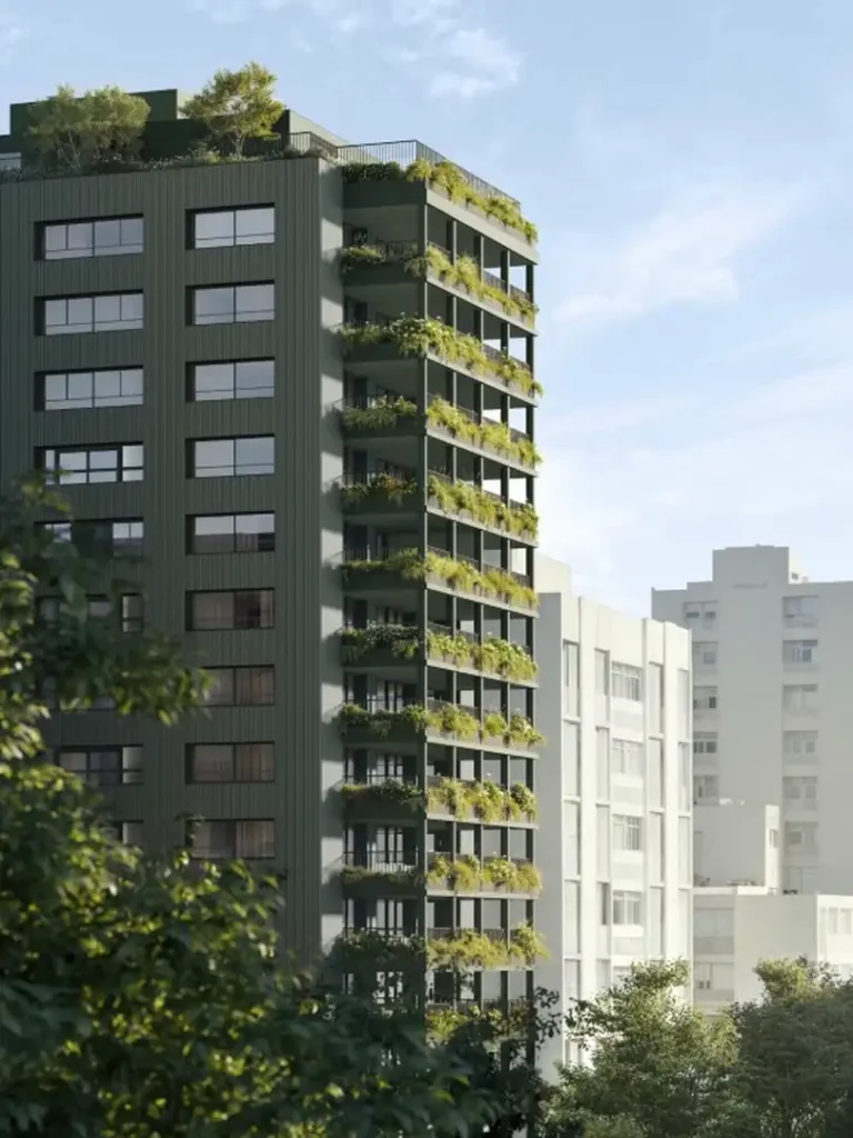 Fachada PJM 923 — apartamento 4 quartos, Em construção em Jardins