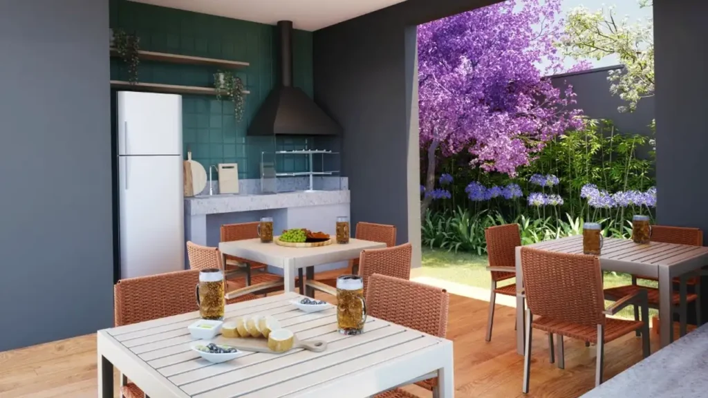 Mundo Apto Alto do Ipiranga - Fase 1 Ipiranga, São Paulo — Churrasqueira, apartamento 1-2 quartos 24-35m²