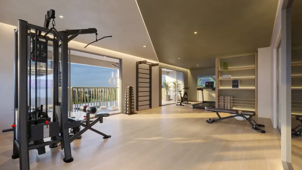 Brisea Moema - NR Moema, São Paulo — Academia, apartamento 1 quartos 32-56m²