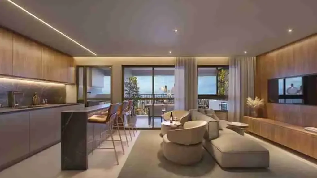 Living — Ibirapuera Studios by Kaslik (Kaslik), 1 quartos em Vila Mariana