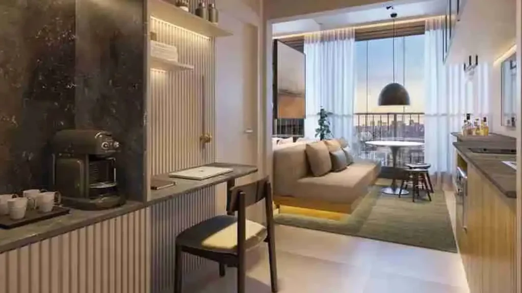Em construção Vila Mariana: Living Ibirapuera Studios by Kaslik, 1 quartos 24-25m²