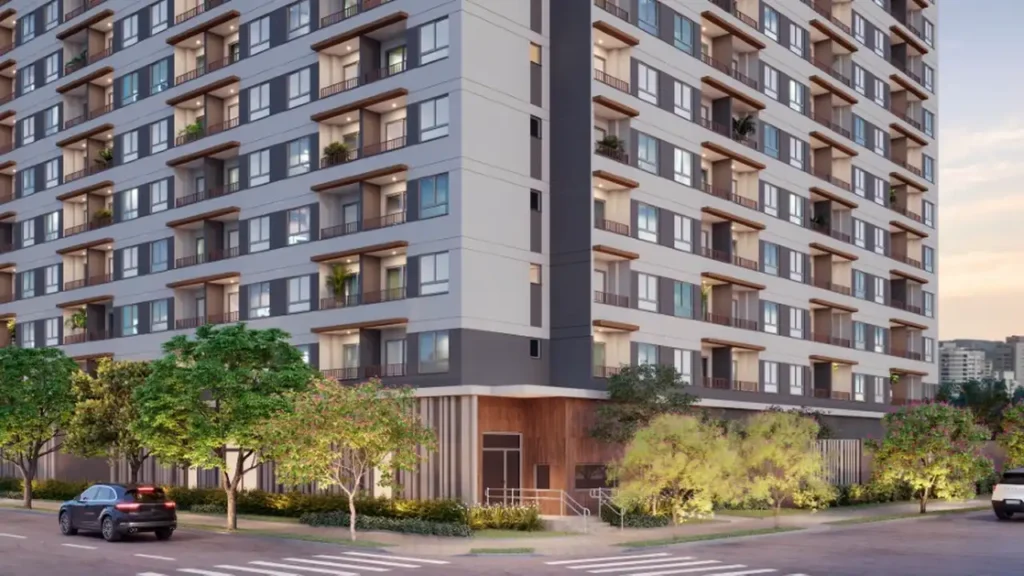 Em construção Vila Mariana: Portaria New Time - Fase 1, 1 quartos 32-33m²