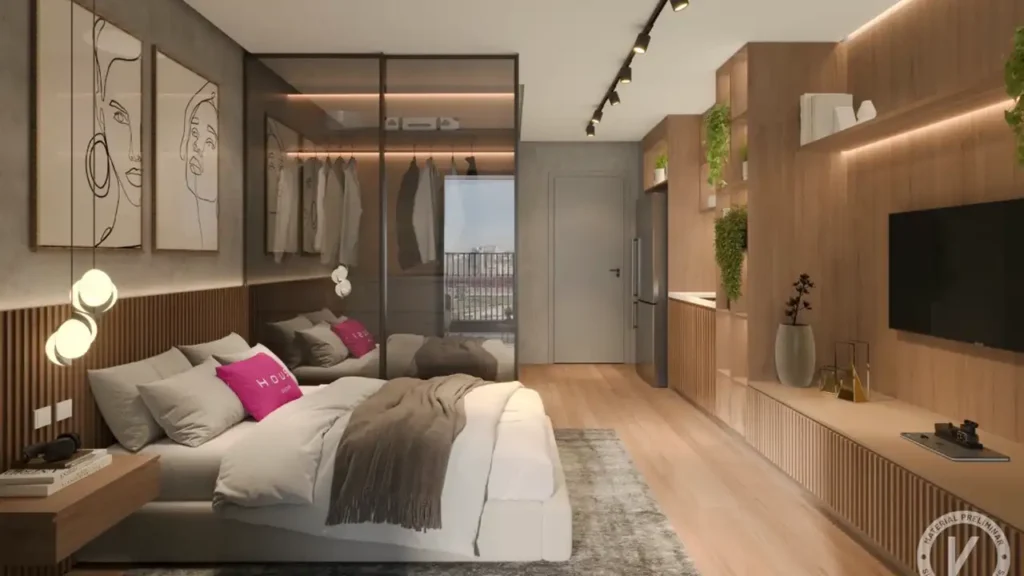 Apartamento 1-2 quartos Jardim Paulista — Dormitório do Vitacon Alameda Franca - Breve Lançamento