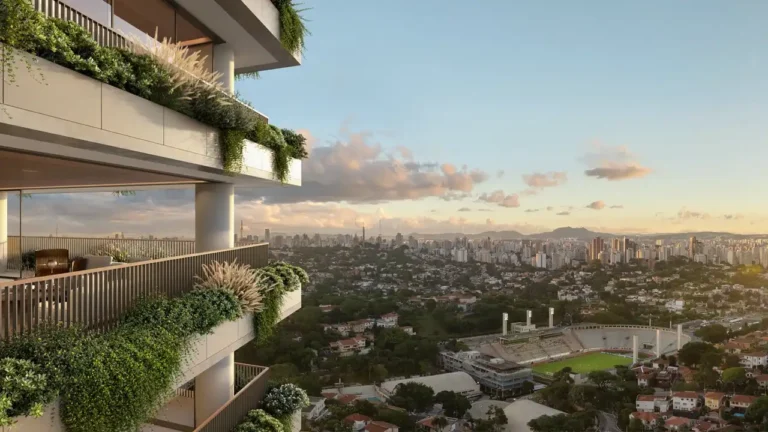 Apartamento 4 quartos Higienópolis — Vista aérea - diurna do Lignea - Breve Lançamento