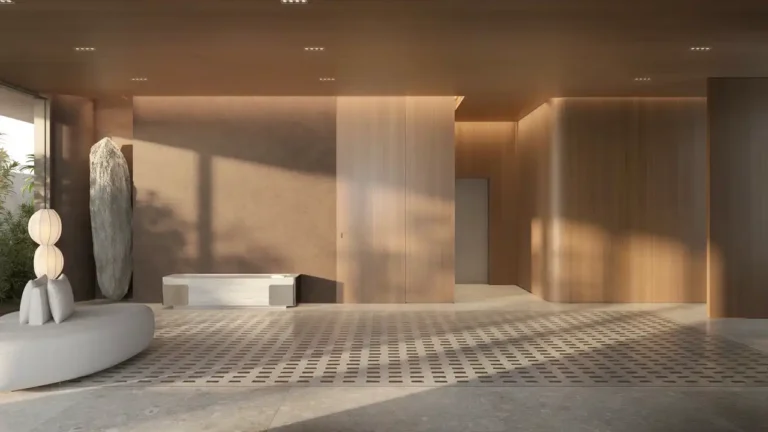 Lobby Lignea - Breve Lançamento Higienópolis — 4 quartos 303-639m², Alfa Realty