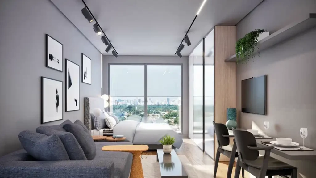ON Melo Alves - NR (Novo Modo): Living — 1 quartos em Jardim Paulista, São Paulo
