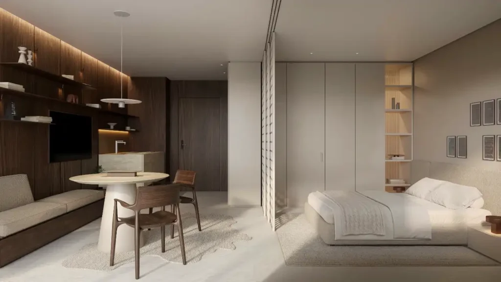 JNCQUOI - NR Paraíso, São Paulo — Decorado, apartamento 1 quartos 28-98m²