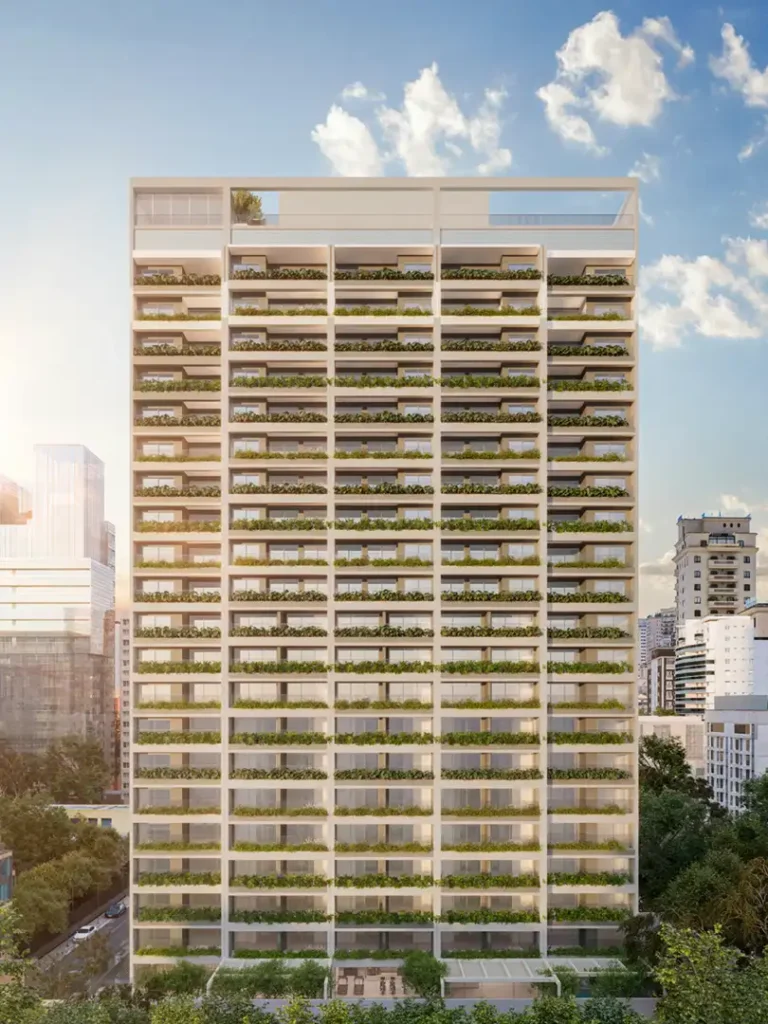 Edifício Paulistano — 1 a 2 quartos em Jardins