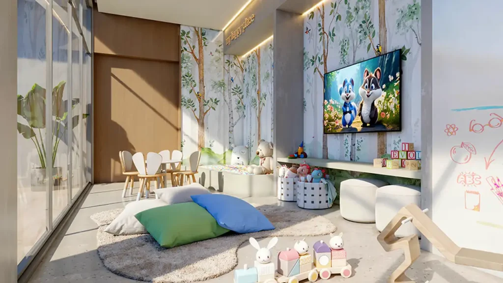 Brinquedoteca WDS Essência Perdizes Perdizes — 3 quartos 99-100m², WDS Construtora