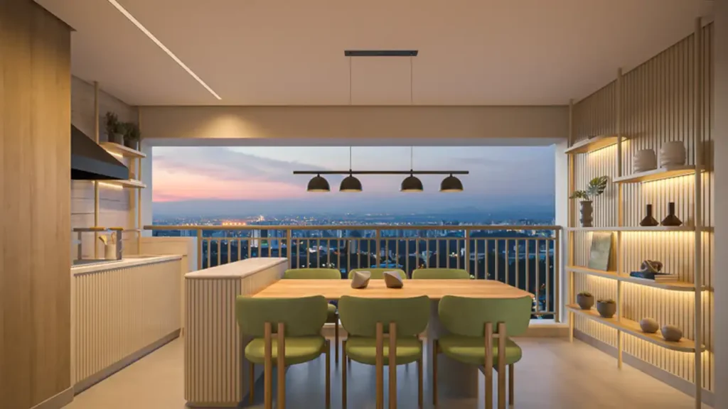 Living — Vértice Butantã Residences by Diálogo (Diálogo), 2-3 quartos em Butantã