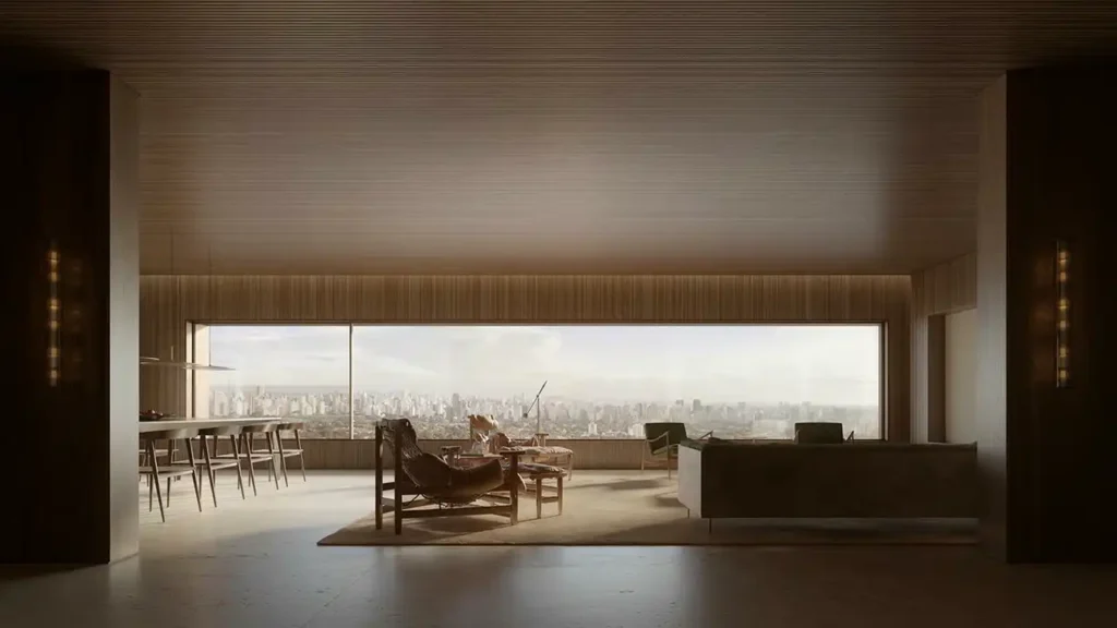 Em construção Jardim Paulista: Living Pinna 5109 - Residencial, 4 quartos 372-434m²