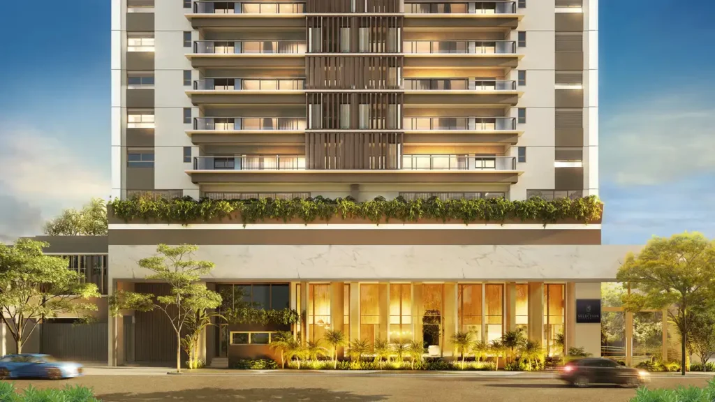 Portaria The Selection Moema — apartamento 3-4 quartos, Em construção em Moema