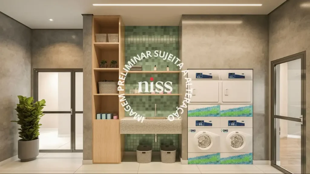 Lavanderia — Sampa 135 - Residencial - Breve Lançamento (Niss), 1 quartos em Bela Vista