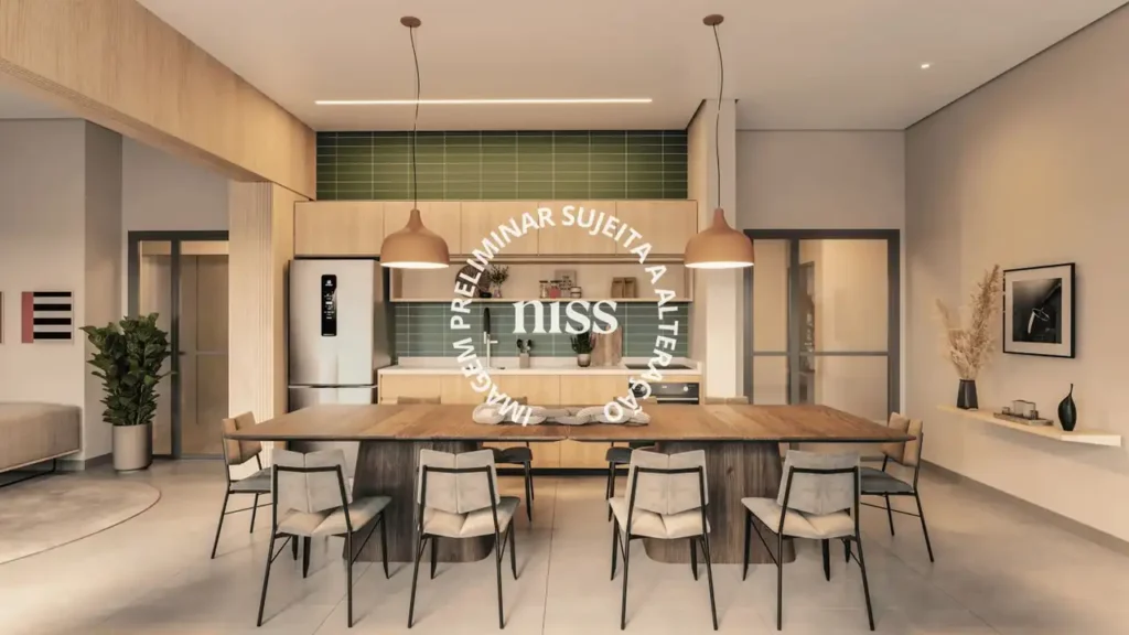 Espaço gourmet Sampa 135 - NR - Breve Lançamento Bela Vista — 1 quartos 21-31m², Niss