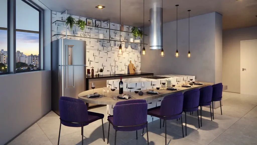 Espaço gourmet — HW Style - NR (Fibra Experts), 1 quartos em Alto da Boa Vista