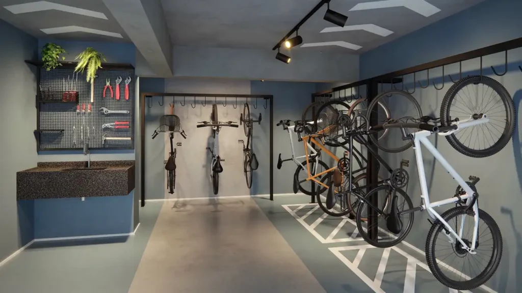 Pronto novo Alto da Boa Vista: Bicicletário HW Style - NR, 1 quartos 26-35m²