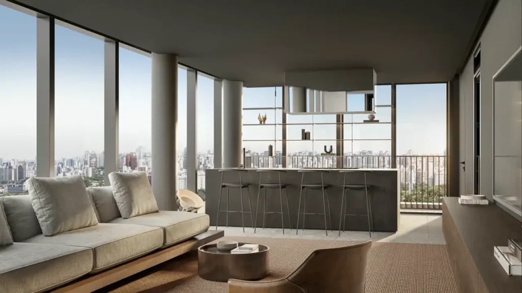 Em construção Paraíso: Gourmet JNCQUOI - NR, 1 quartos 28-98m²