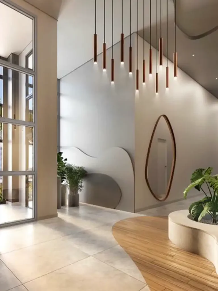 Hall Elev Butantã Butantã — 1-2 quartos 25-38m², Trisul