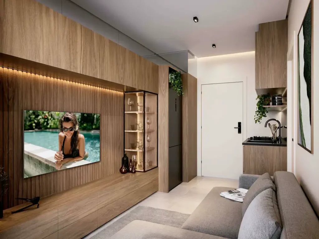Living — Today Vila Clementino - Residencial (Canopus), 1 quartos em Vila Clementino