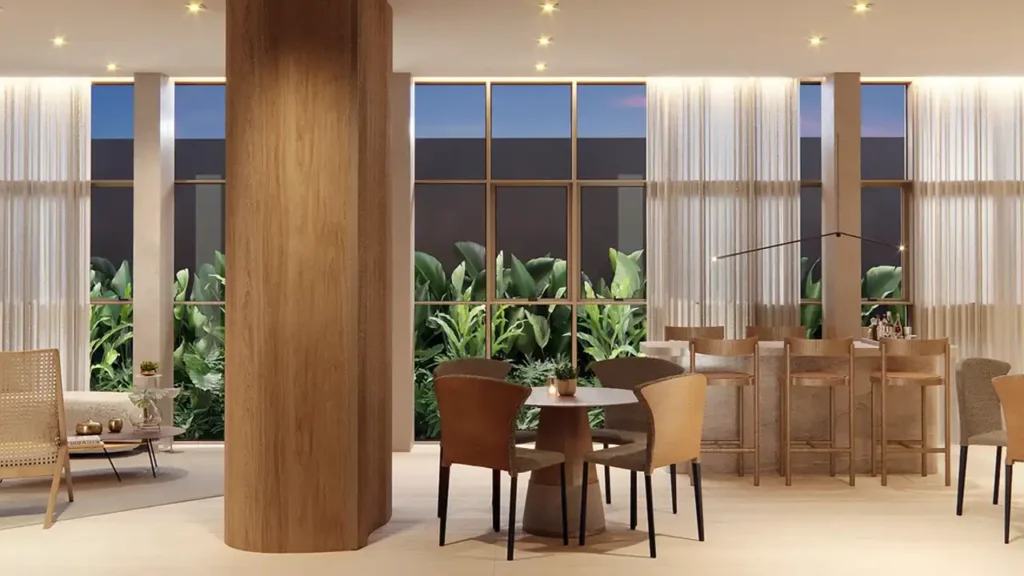 Lounge — GIO Jardins - Studios (Mitre Realty), 1 quartos em Jardim América