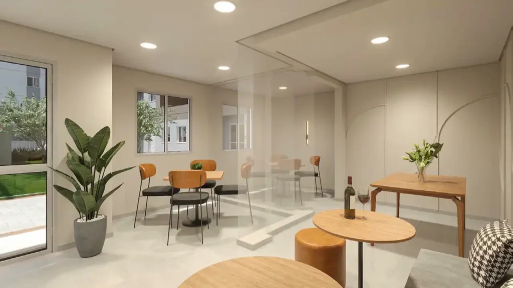 Buono Bom Retiro Bom Retiro, São Paulo — Salão de festas, apartamento 2 quartos 36-39m²