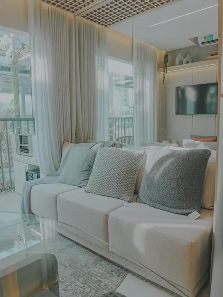 Apartamento 1-2 quartos Ipiranga — Living do Elev Park Sacomã III