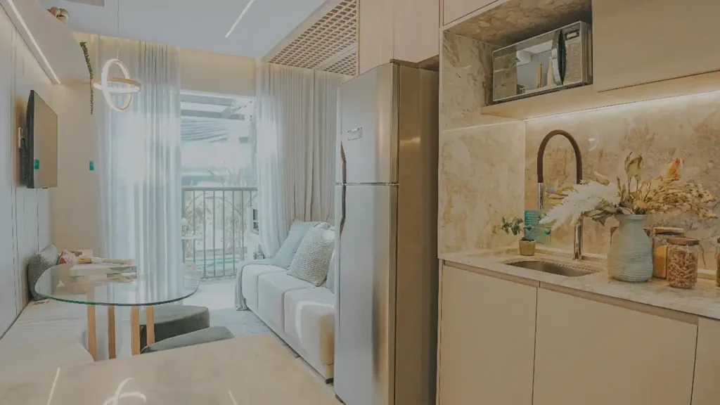 Living — Elev Park Sacomã III (Trisul), 1-2 quartos em Ipiranga