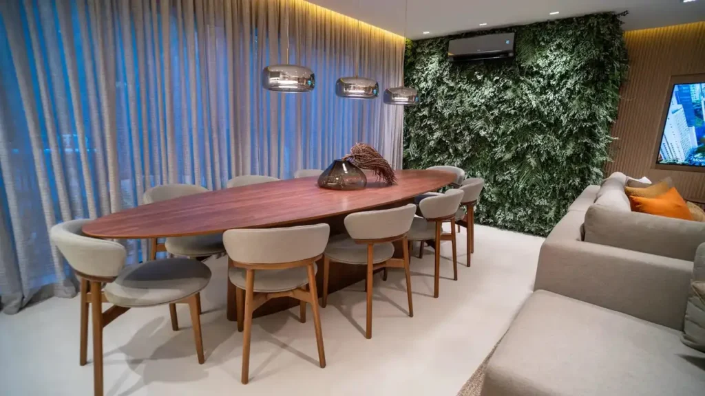 Haus Mitre Edition Moema Indianópolis, São Paulo — Living, apartamento 3-4 quartos 113-142m²