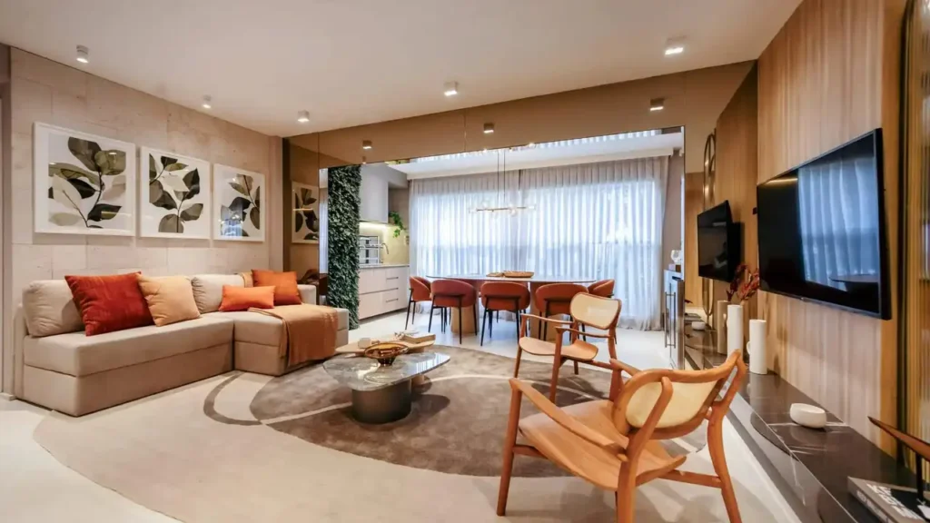 Raízes Premium Campo Belo Campo Belo, São Paulo — Living, apartamento 1-3 quartos 38-85m²