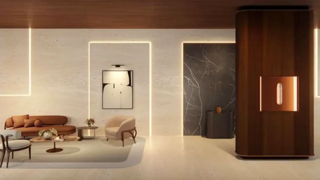 Daslu Residences Jardim Paulista, São Paulo — Hall, apartamento 3 quartos 114-158m²