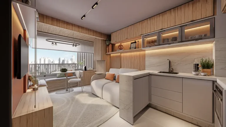 Living Verde Città - Breve Lançamento Consolação — 1 quartos 27-67m², Indepy