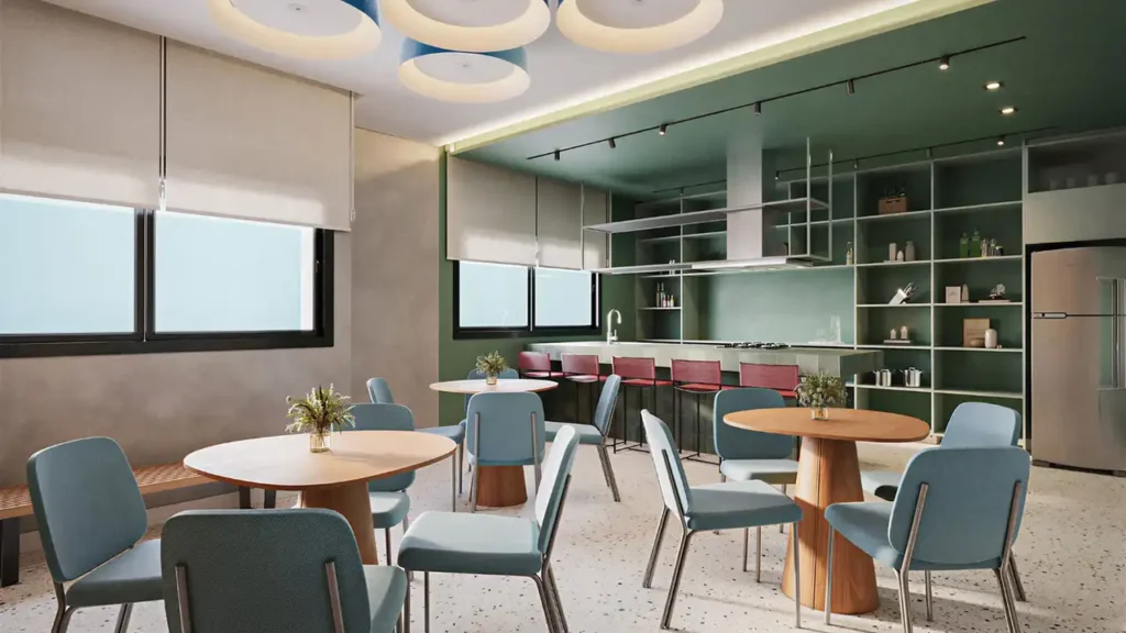 Espaço gourmet — Botucatu (Consthruir Engenharia), 1-2 quartos em Vila Clementino