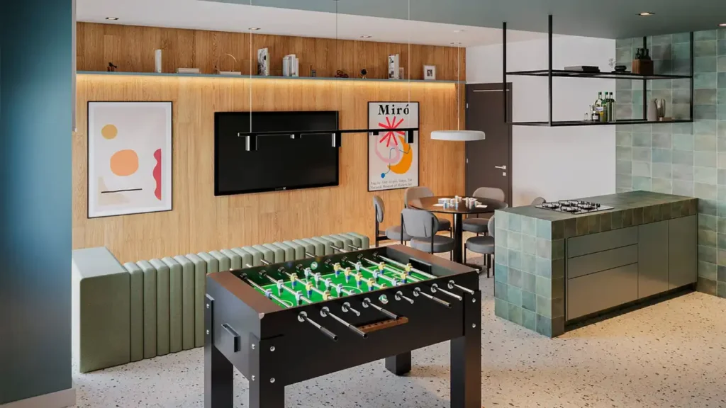 Em construção Vila Clementino: Sport bar Botucatu, 1-2 quartos 25-42m²