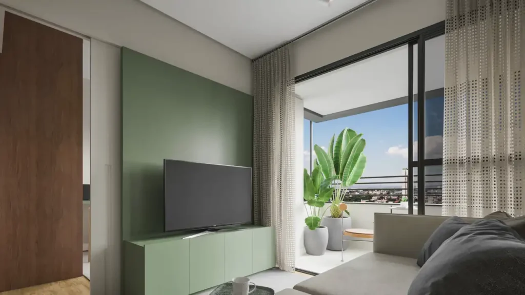Em construção Vila Olímpia: Living Maison, 2 quartos 44-47m²