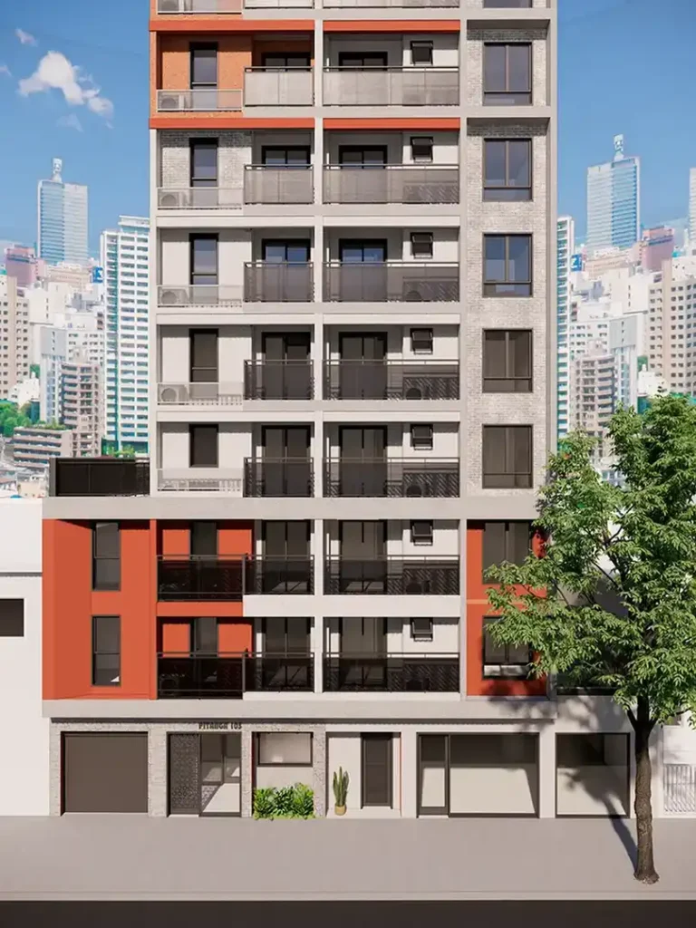 Fachada — Pitanga 105 - Residencial (Macor Engenharia), 1-2 quartos em Praça da Árvore