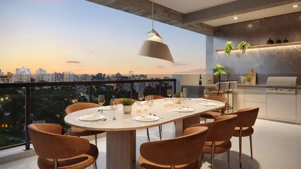 Haus Mitre Jardins - Studios Bela Vista, São Paulo — Terraço, apartamento 1 quartos 23-54m²
