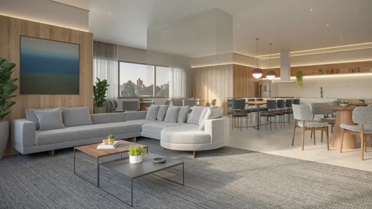 Apartamento 1 quartos Ipiranga — Salão de festas do Landmark Santa Cruz by Diálogo Smart Spaces